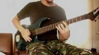 Pantera Floods Solo GUITAR LESSON PART I SEE DESCRIPTION [upl. by Atiuqcir]