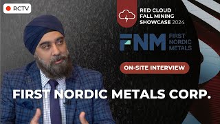 FIRST NORDIC METALS  RCTV Interview at Fall Mining Showcase 2024 [upl. by Sacrod99]