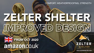 ZELTER SHELTER IMPROVED DESIGN  NOW ON AMAZONCOUK [upl. by Bollay]