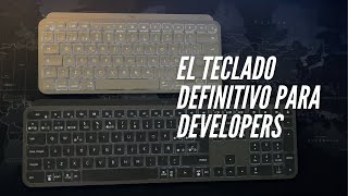 Review del teclado definitivo para devs  MX Keys Mini [upl. by Lupee815]