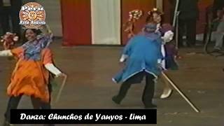 ⚡ Danza Chunchos de Yauyos  Lima  Danza del Perú [upl. by Nauqahs632]