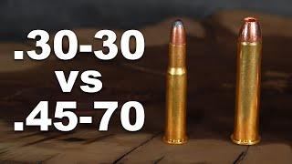 BEST Lever Action Cartridge  3030 vs 4570 [upl. by Reivaz]