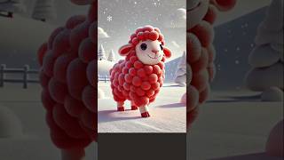 Baa Baa Colourful Sheep baabaablacksheep nurseryrhymes preschoollearning youtubeshorts babysong [upl. by Ohce]