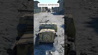 2000mm APHEFSDS vs l333 Tankette [upl. by Yalahs908]