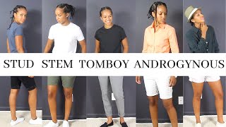 5 Outfits for SUMMER  STUD BUTCH TOMBOY ANDROGYNOUS STEM UNISEX LOOKBOOK [upl. by Dever]