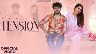 TENSION  Vishu Puthi Official Video  Khushi Verma Komal Chaudhary  New Haryanvi Songs 2024 [upl. by Neff]