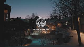 Winter Spa Nights at Scandinave Spa Blue Mountain [upl. by Davidde]