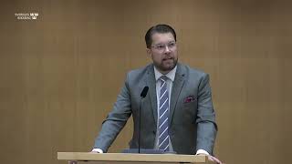 Jimmie Åkesson till Magdalena Andersson Skäms ni inte över denna totala skamlöshet [upl. by Euell474]