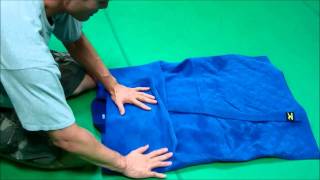 How to Fold Your Judo Gi or BJJ Kimono [upl. by Ymar636]