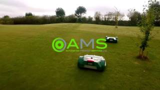 Driving Range Outfield Maintenance Robot Technology [upl. by Yemrots541]