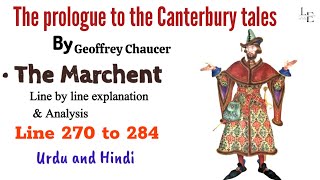 The Marchent in Chaucers quotThe Canterbury Talesquot Lines 270 to 284 Explained [upl. by Jem78]