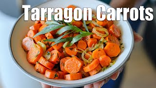 Sautéed Carrots with Tarragon and Shallots [upl. by Releyks359]