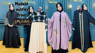 THE BEST MODEST DRESSES FROM EMAAN [upl. by Ecinad691]