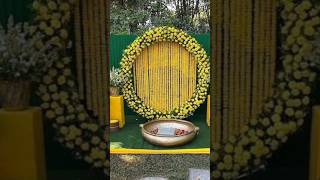 haldi decoration ideas designsfashion trends [upl. by Kaliski895]