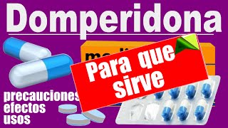 DOMPERIDONA gastroparesia diabetica reflujo para que sirve de todo un pelin [upl. by Cord327]