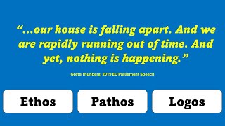 Ethos Pathos or Logos Quiz  Persuasive Modes  Speech Writing  English Writing [upl. by Colleen]