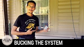 Off Grid Solar Installing a 48V DC Step Down Converter [upl. by Oinota]