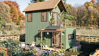 Transform Your Tiny House with a Gorgeous SecondFloor Design [upl. by Quinton]