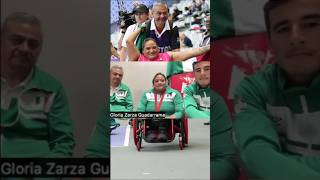 Gloria Zarza gana la medalla de oro en impulso de bala F54 en los Juegos Paralímpicos de París 2024 [upl. by Haneeja]