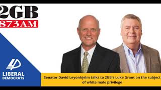 Leyonhjelm on white male privilege [upl. by Dadelos]