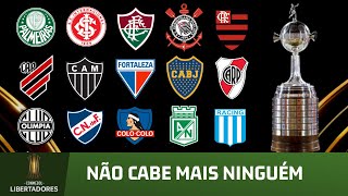 Todos os classificados para a Libertadores 2023 [upl. by Goggin]