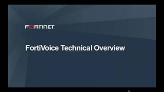 FortiVoice Deep Dive  Product Demo [upl. by Pattani]