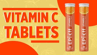 Emms Epieff Vitamin C Skin Lightening Effervescent Tablets  Skin brightening  Vitamin C Tablets [upl. by Onitnatsnoc343]