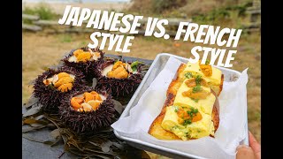 Why you SHOULD Harvest Sea UrchinUni JAPANESE Uni Dish Vs FRENCH Uni Dish [upl. by Ode333]