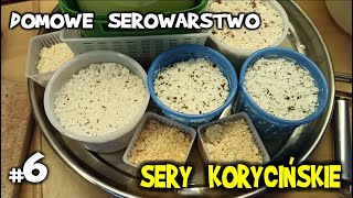 SERY KORYCIŃSKIE SMAKOWE  Domowe Serowarstwo odc 6 [upl. by Lampert178]