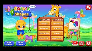 RV AppStudios Colors and Shapes Theme Intro [upl. by Ynafit702]