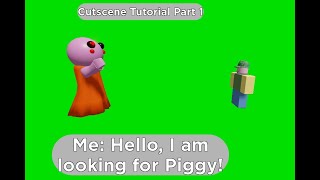 How to make Cutscenes on The AlvinBloxs Piggy Kit Part 1  Cutscene Text [upl. by Onaicram]