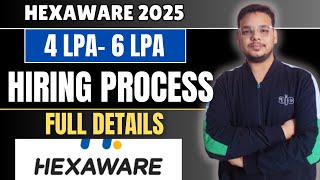 Hexaware Hiring 2025  Hexaware Complete Process  Exam Pattern  Assessments  MCQ  Interview [upl. by Normak643]