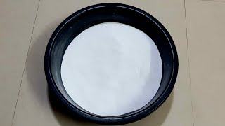 How to Prepare White Kolam Powder at Home White Rangoli Powder mixing ratio [upl. by Casandra]