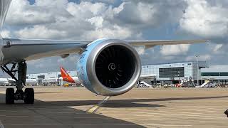 Great sounding Rolls Royce Trent 1000 start up [upl. by Ynattib]