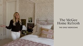 The McGee Home Remodel Tour The Girls Bedroom Makeovers [upl. by Ellevehs]