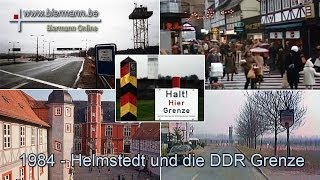 Helmstedt und die DDR Grenze 1984 [upl. by Assiar]