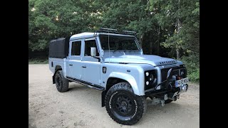 Land Rover Defender Country 130 High Capacity Double Cab For Sale via Apsley Cars Hampshire [upl. by Hillell528]