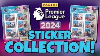 Starting The PREMIER LEAGUE 2024 Sticker Collection From Panini 2 Multipacks To KICK OFF [upl. by Nodyl]