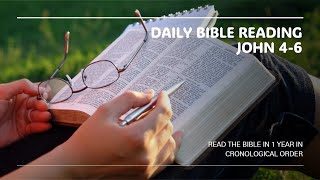 Daily Bible Reading John 46 [upl. by Christine119]