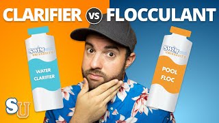 POOL CLARIFIER vs POOL FLOCCULANT When Should You Use Them  Swim University [upl. by Elehcor]