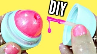 DIY EOS NAIL POLISH  How to Make Glitter Nail Polish [upl. by Tisha]