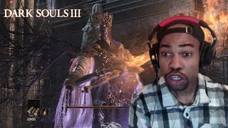 Dark Souls 3 Pontiff Sulyvahn Boss Fight Reaction [upl. by Portuna902]