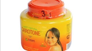 How to apply Carotone bleaching or lightening cream on my face for faster results properly [upl. by Nanahs753]