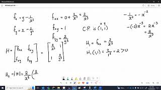 Hessian and Bordered Hessian Determinants [upl. by Scopp123]