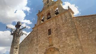 Maderuelo  Segovia España Medieval Ermita templaria de la Vera Cruz [upl. by Ekez]