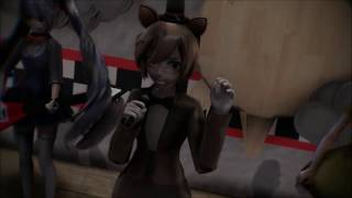 MMD FNAF Тиктак Freddy Bonnie Chica Foxy Crying Child [upl. by Susannah]