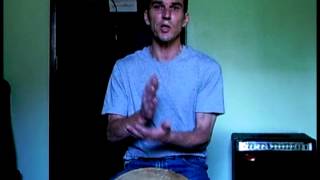 Djembe Lesson Solo Rudiment  Basic Rolls [upl. by Wayolle795]