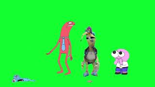 Allan quotWhat she startled mequot Smiling Friends greenscreen [upl. by Eriam582]