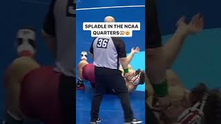 Jesse Mendez secured his spot in the NCAA semifinals with a third period spladle in the quarters [upl. by Annael]