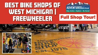 Best Bike Shops of West Michigan The Freewheeler Bike Shop  Full Tour [upl. by Nocaed]